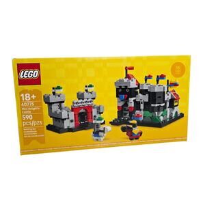 NWT LEGO Knights Castle Set 590 Pieces Medieval Build Castle Toy Buildable Set